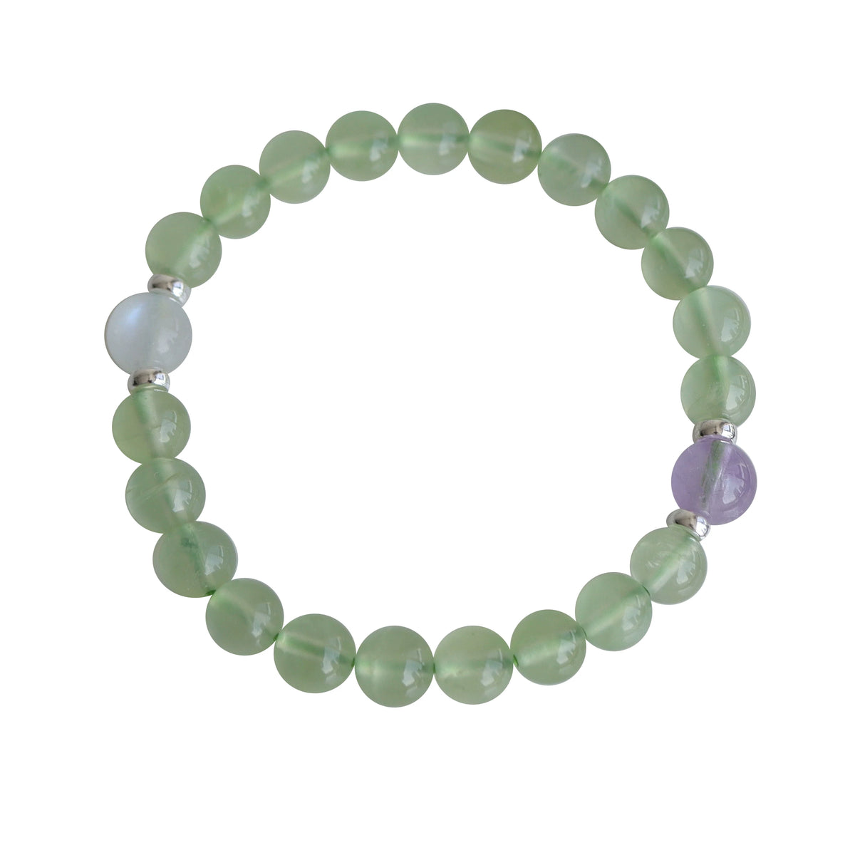 Ice-Grade Prehnite Bracelet — product image 5