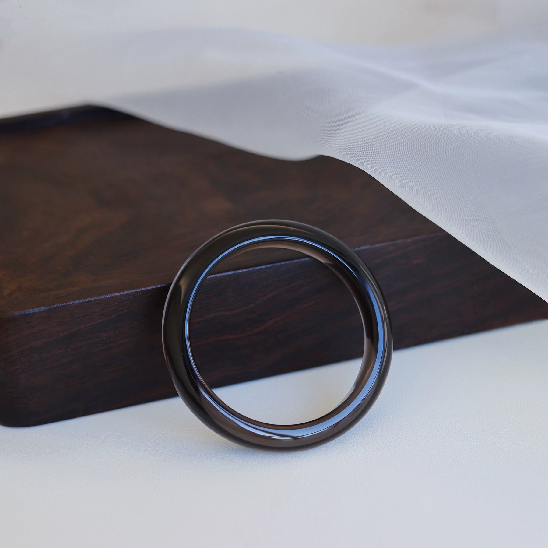 Ice Obsidian Bangle — product image 2