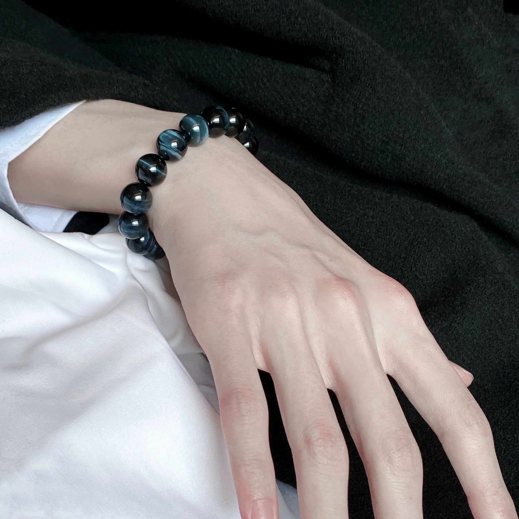 Blue Tiger's Eye Bracelet — product image 2