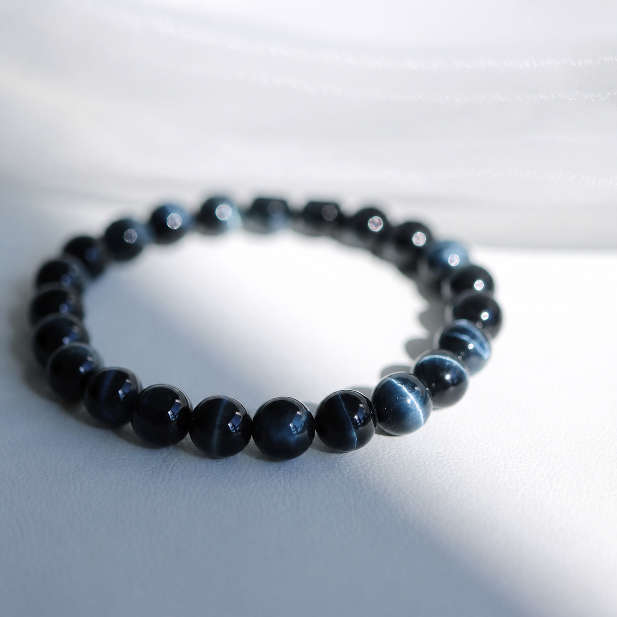 Blue Tiger's Eye Bracelet — product image 5