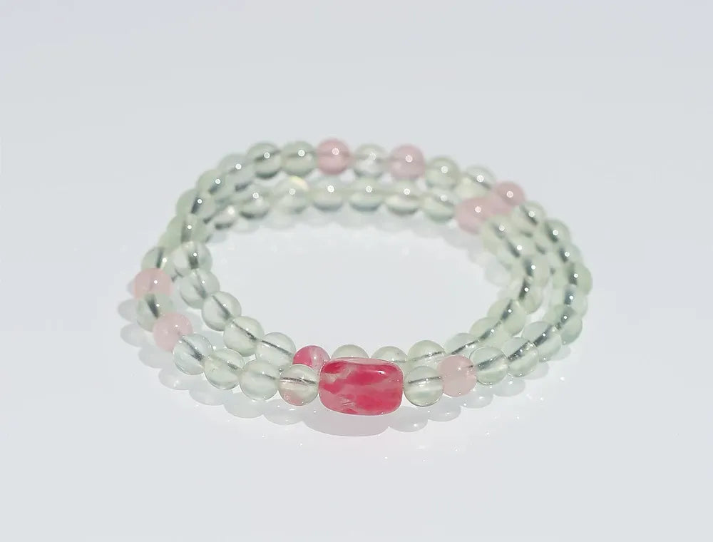 Taotao Qingti Prehnite Double-Wrap Bracelet — product image 1