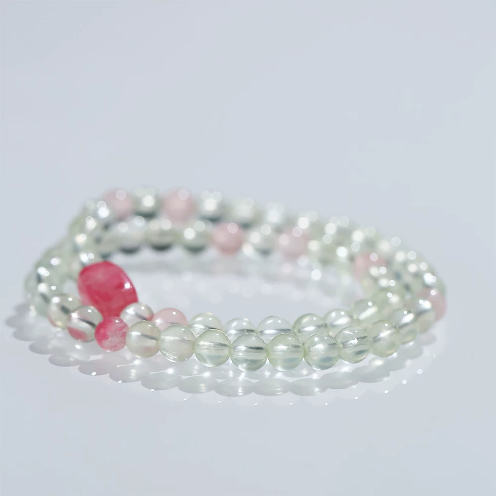 Taotao Qingti Prehnite Double-Wrap Bracelet — product image 3